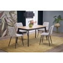 Стол обеденный HALMAR GULIAN дуб вотан/черный 140-180/80